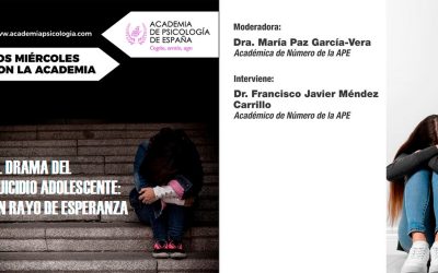 Apúntate al webinar gratuito de la APE sobre «El drama del suicidio adolescente: un rayo de esperanza»
