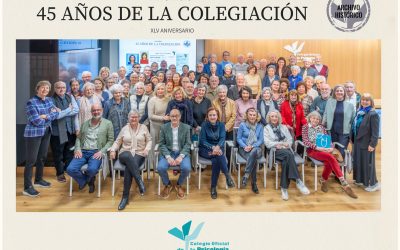 Acto de presentación del Anuario del 45 Aniversario de la Colegiación (1980-2025)