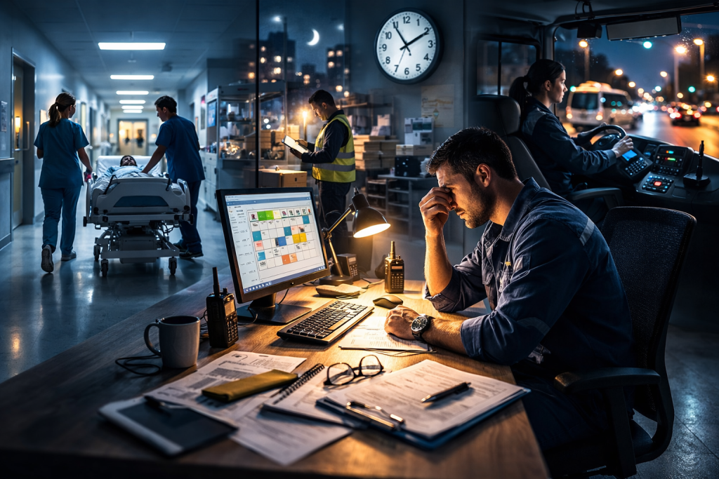 turnos trabajo salud