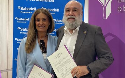 El Consejo General de la Psicología renueva su convenio de colaboración con Banco Sabadell