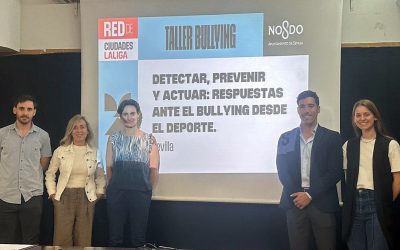 El COP Andalucía Occidental colabora con LaLiga y los Ayuntamientos de Sevilla y Córdoba en talleres de sensibilización y prevención del bullying en el deporte