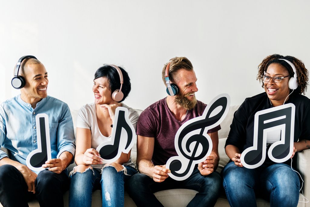 la música